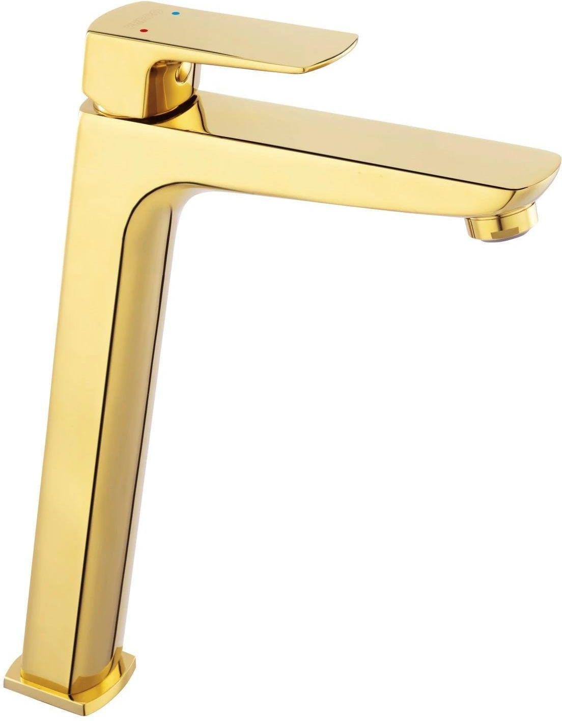 Смеситель для умывальника Ferro Vitto Verdeline Золотой (BVI2LVLG)