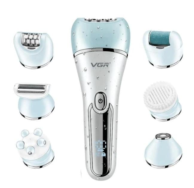 Епілятор для обличчя та тіла VGR V-733 6в1 (2915091886)