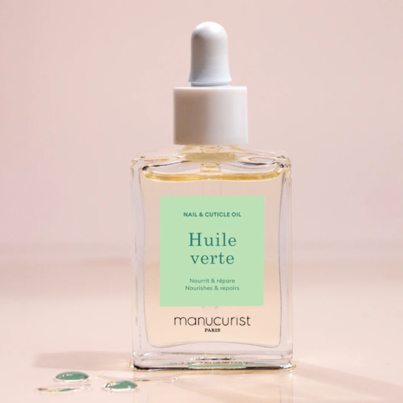 Масло для ногтей и кутикулы питательное Manucurist Manucurist HUILE VERTE ежедневный уход и восстановление 15мл