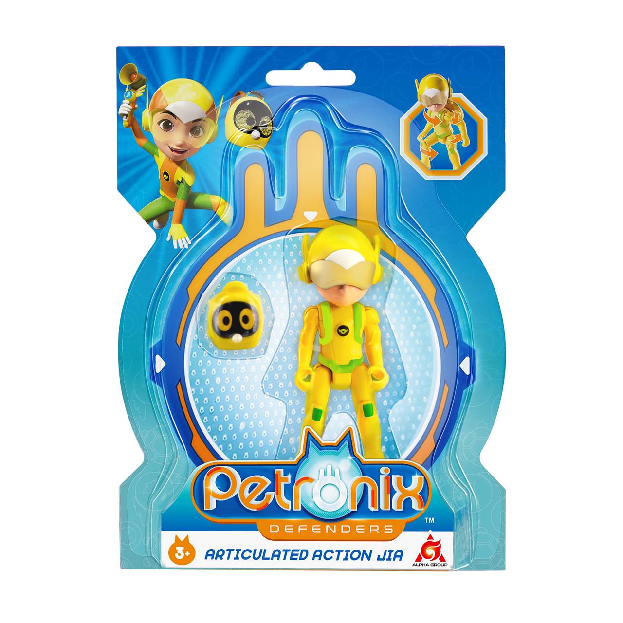 Фігурка рухлива Petronix Defenders Джіа 7,5 см (1909520559)