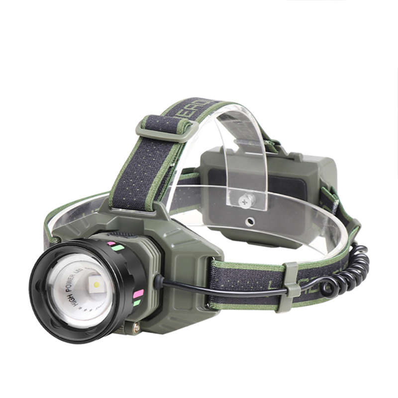 Фонарь налобный 8098-TG 2x18650 (2x21700)