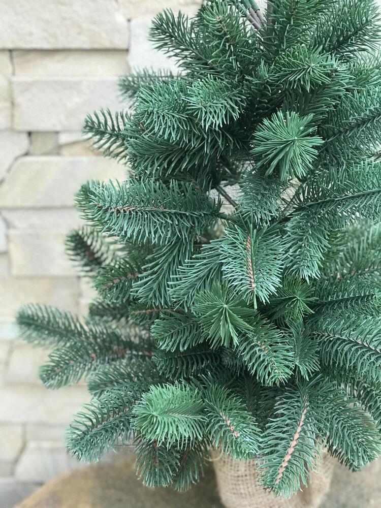 Ялинка лита Premium в мішковині 70 см Зелений (100/70/G) - фото 4 Ялинка лита Premium в мішковині 70 см Зелений (100/70/G) - фото 4