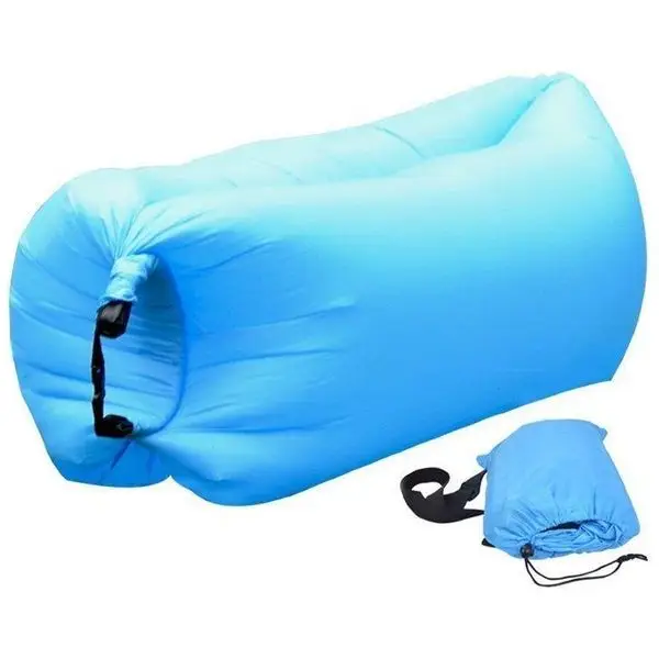 Надувний ламзак диван-шезлонг Supretto Air Sofa 1,90 м Синій (2980)