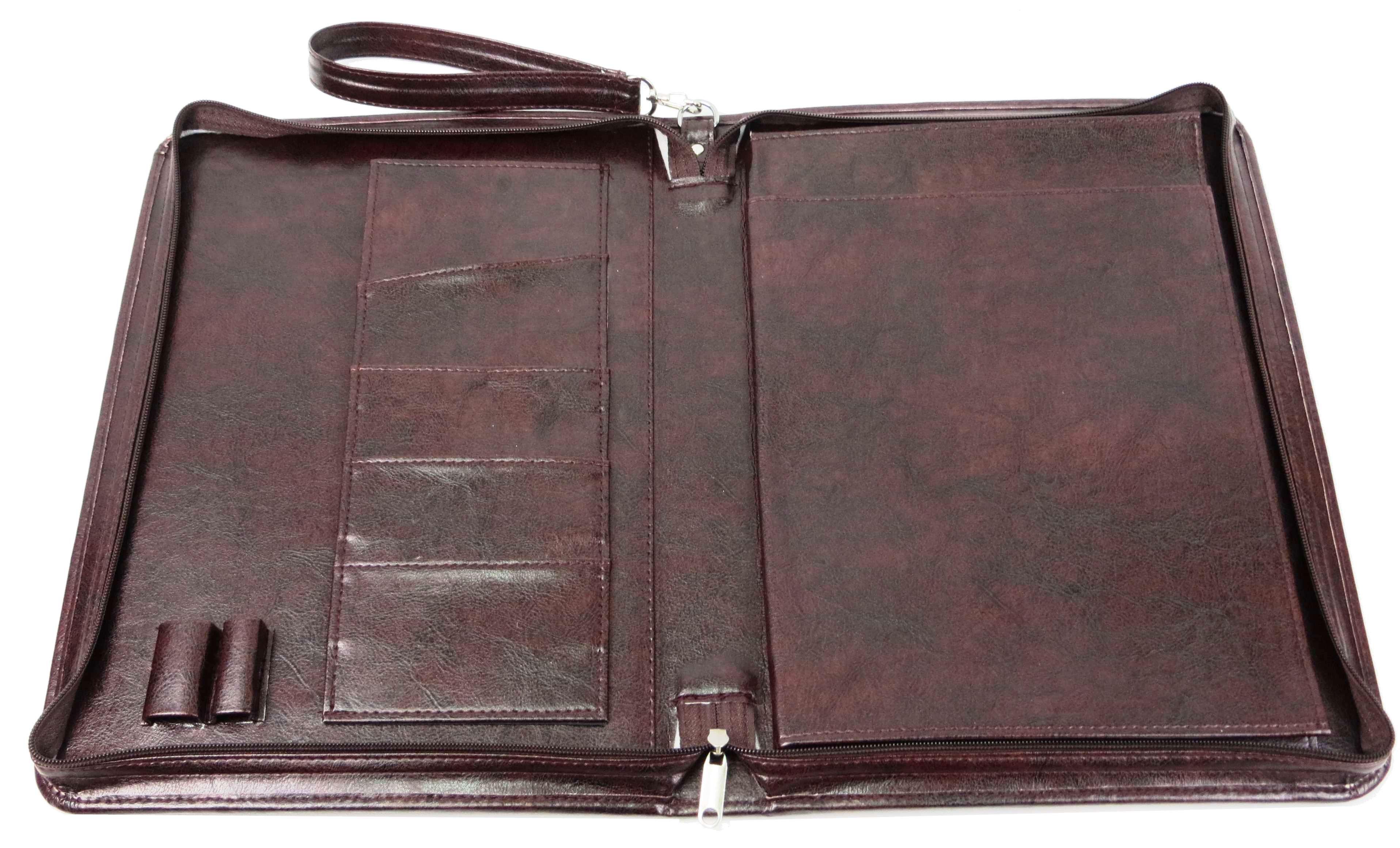 Папка деловая Exclusive для документов из экокожи Коричневый (710800 brown) - фото 6 Папка деловая Exclusive для документов из экокожи Коричневый (710800 brown) - фото 6