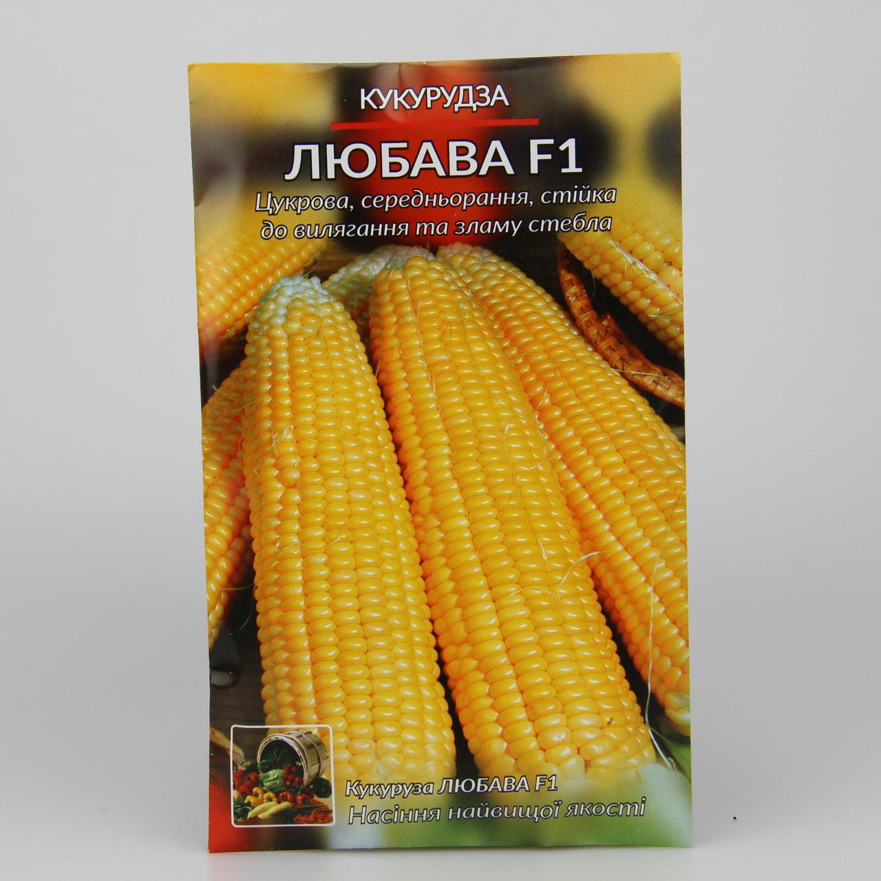 Насіння кукурудзи Любава 30 г (23004)