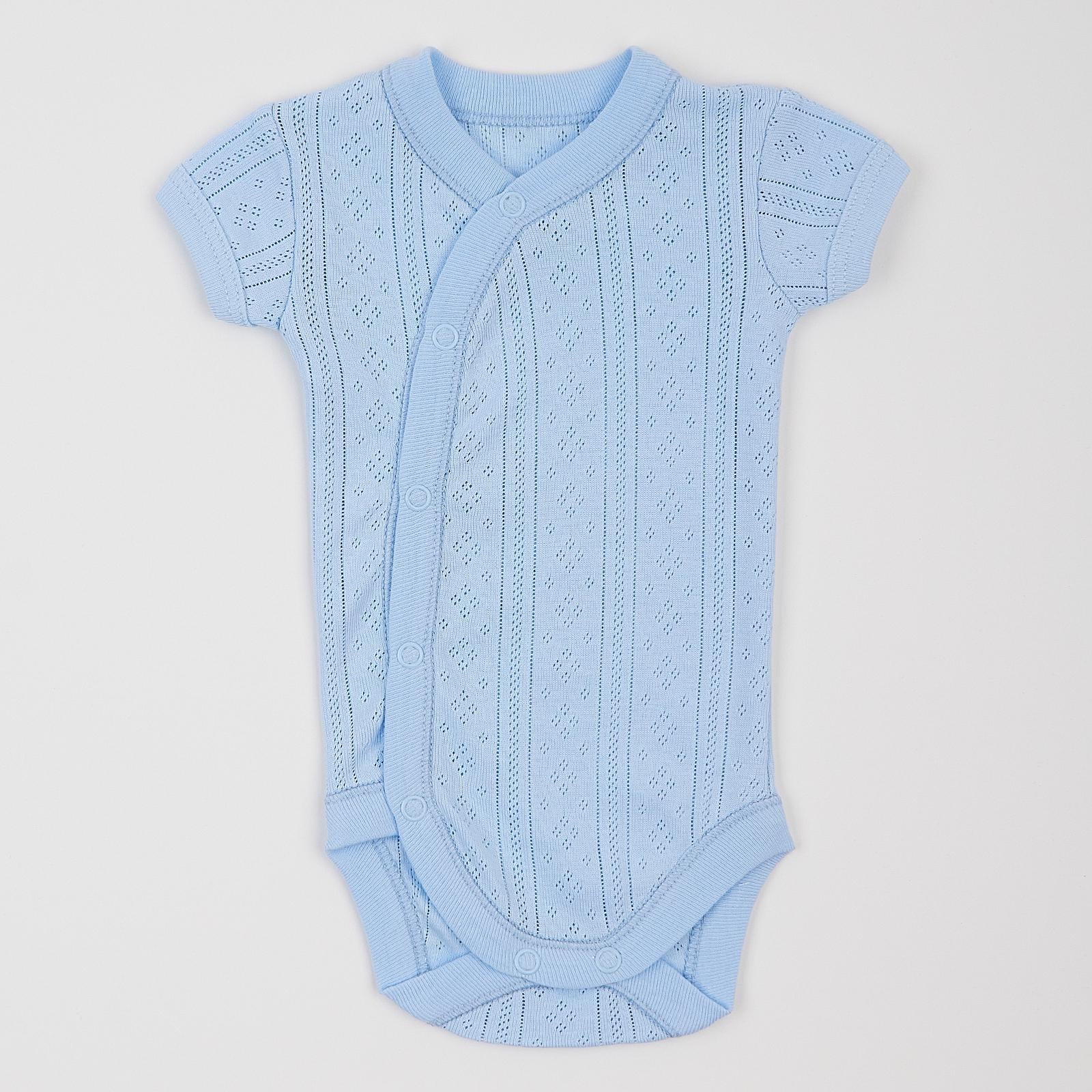 Боді дитяче ЛяЛя 68 см Блакитний (5АЖ013)