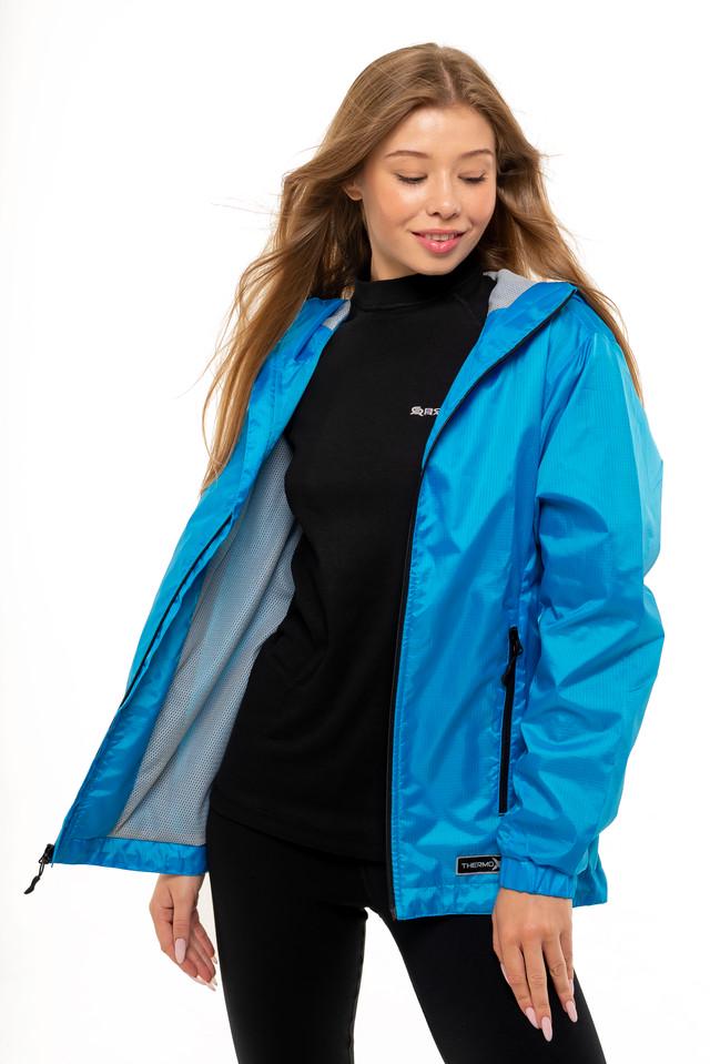 Куртка спортивная женская ThermoX Ripstop ProTech Jacket L Синий (W-ripstop-blue-l) - фото 3