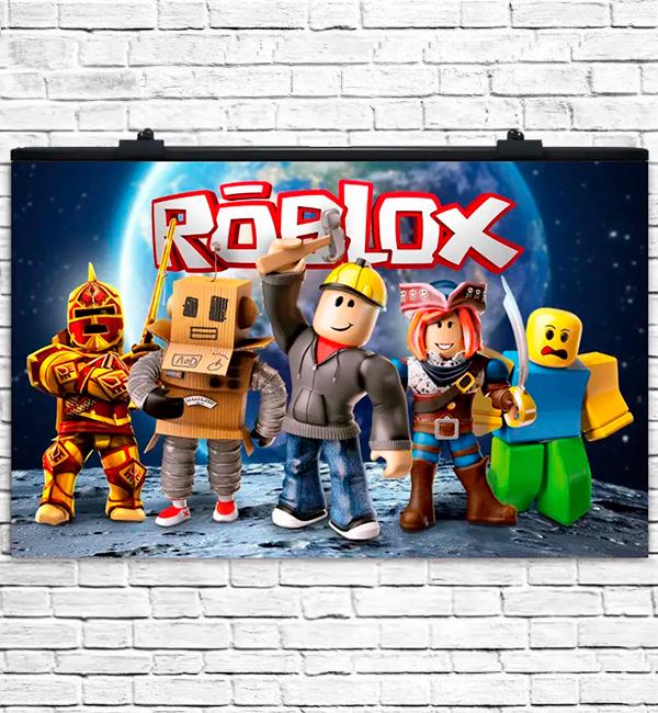 Плакат праздничный Roblox 75х120 см (135420)