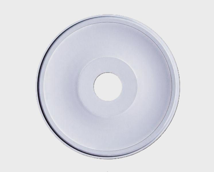 Розетка гипсовая гладкая Р-1 (9675)