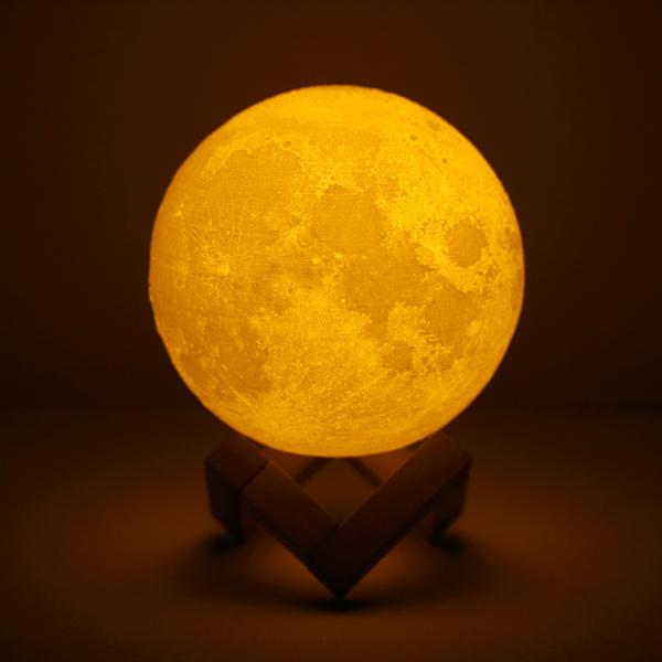 Ночник Луна 3D Moon Lamp 6727 - фото 6