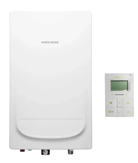 Газовий котел DELUXE E COAXIAL 10K NAVIEN 2-контурний настінний з димоходом 10 кВт (N.DLX.C.10.KIT1) - фото 2 Газовий котел DELUXE E COAXIAL 10K NAVIEN 2-контурний настінний з димоходом 10 кВт (N.DLX.C.10.KIT1) - фото 2