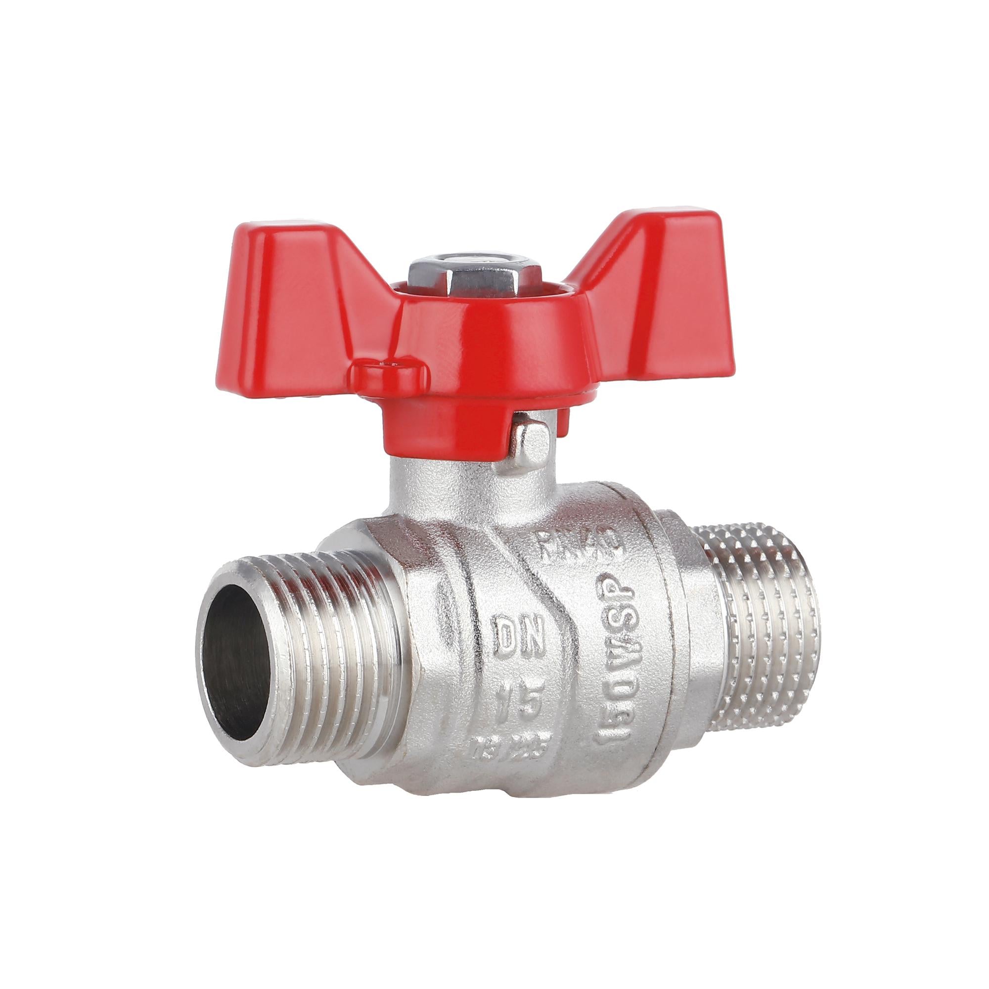Кран шаровой Thermo Alliance Forte 1/2" ЗР для воды бабочка (SF606W15)