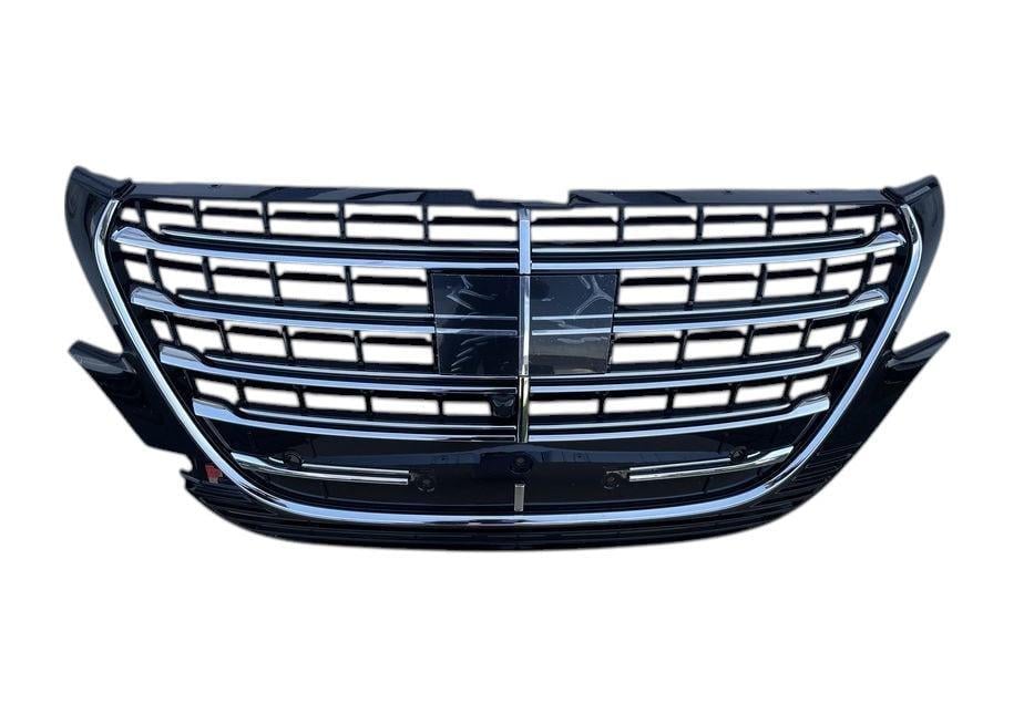 Решетка передняя Cixtai ОЭМ V1 2023+ для Mercedes Vito/V-class W447 2014- гг. abs-пластик Серый (151058)