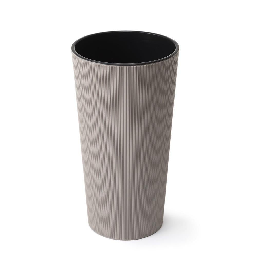 Вазон для квітів Lamela LILIA jumper 255х466 мм сіро-коричневий (25419751787) - фото 1 Вазон для квітів Lamela LILIA jumper 255х466 мм сіро-коричневий (25419751787) - фото 1