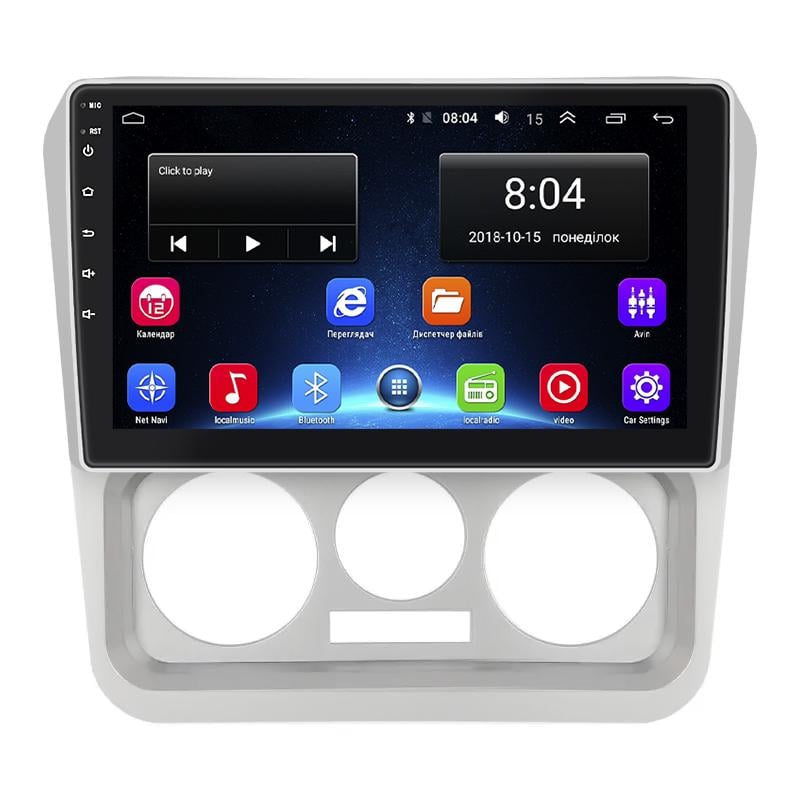 Автомагнітола штатна Lesko Base для Geely CK Otaka I рестайлінг 2008-2016 р. Wi-Fi/GPS 2/32 GB 9" (12008-67392)