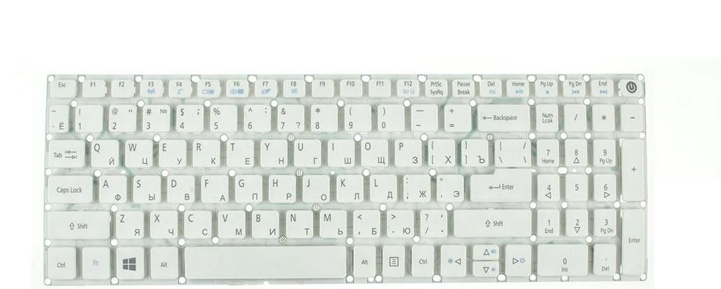 Клавиатура для ноутбука Acer Aspire E5-522 матовая (NK.I151S.012)