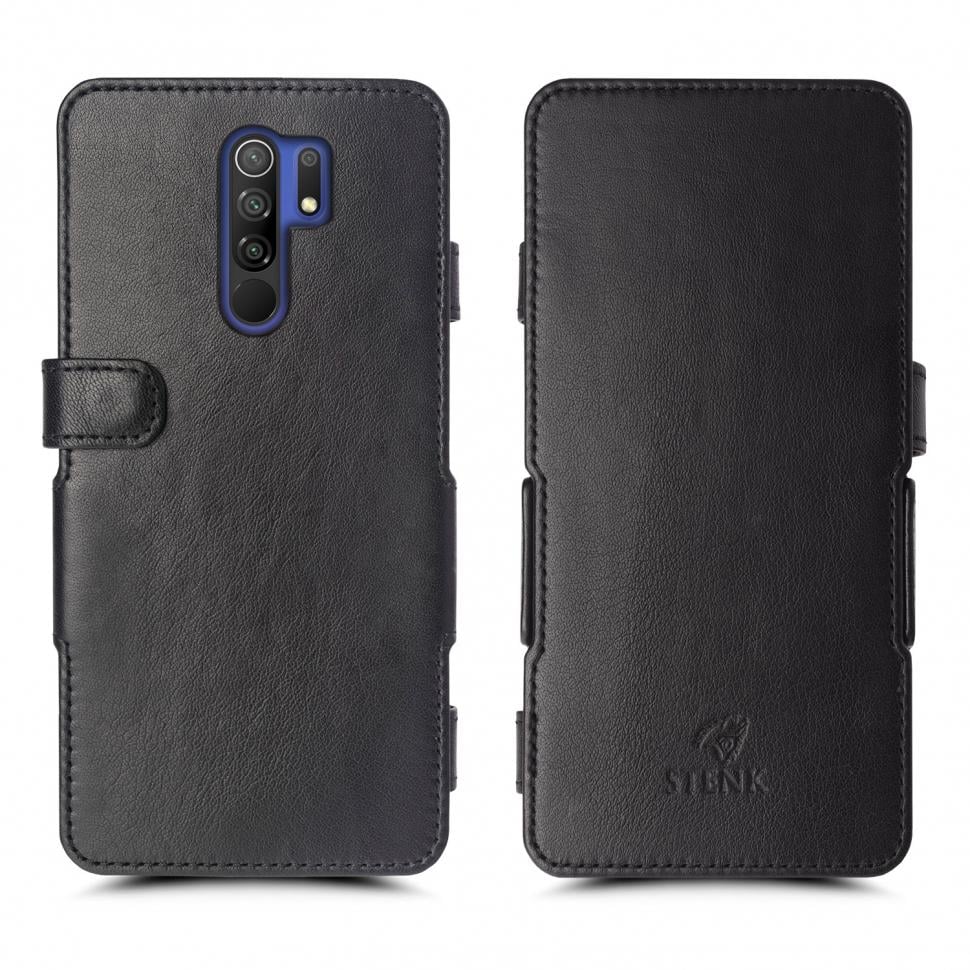 Чехол книжка Stenk Prime для Xiaomi Redmi 9 Черный (66390)
