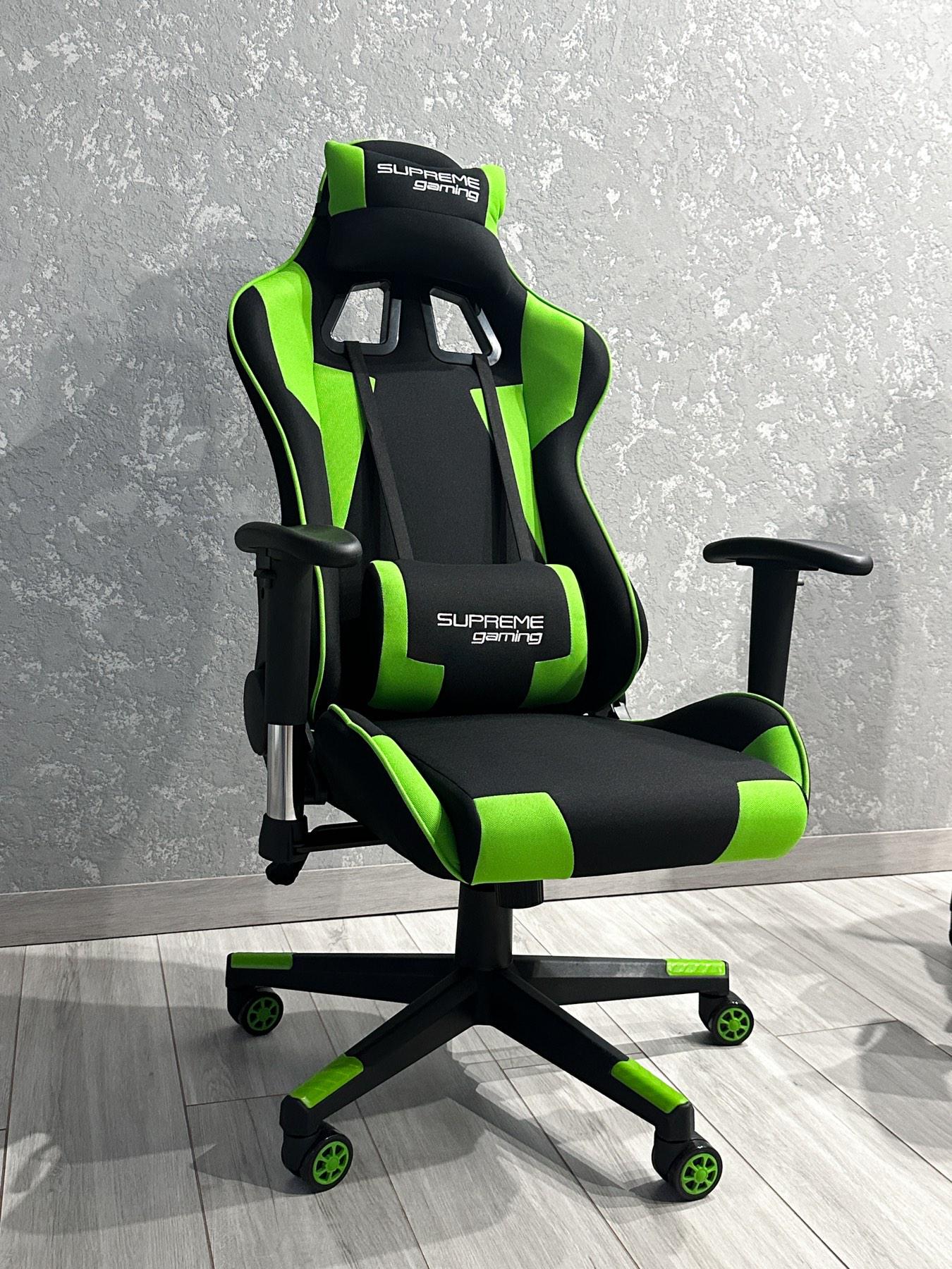 Кресло компьютерное BOOST PlayMaker 94560 Черно-зеленый - фото 2 Кресло компьютерное BOOST PlayMaker 94560 Черно-зеленый - фото 2