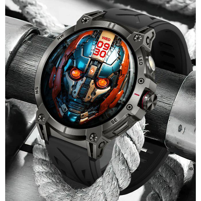 Смарт-часы UWatch Smart Stalker Max Black с компасом (1934) - фото 4 Смарт-часы UWatch Smart Stalker Max Black с компасом (1934) - фото 4