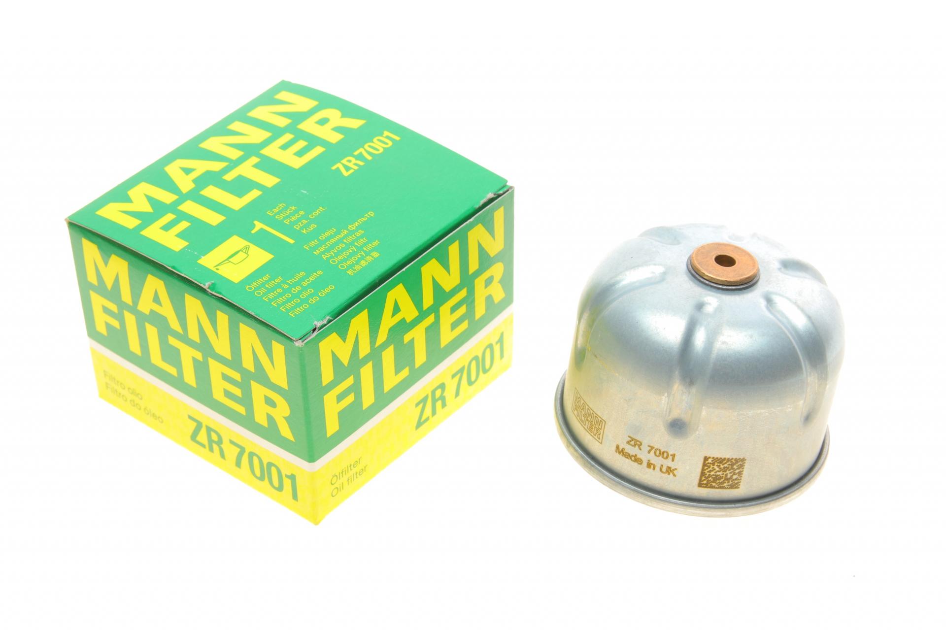 Фильтр масляный Mann-Filter для Ford Transit 2,4TDCi/3,2TDCi 06-11 (ZR 7001) Фильтр масляный Mann-Filter для Ford Transit 2,4TDCi/3,2TDCi 06-11 (ZR 7001)