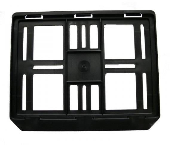 Рамка номерного знака квадратная STARLINE XT SPZT4 пластик без надписей 200х280 мм