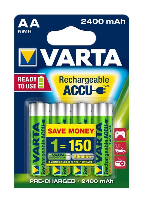 Аккумулятор VARTA Ni-MhR6 2400 mAh 4 шт. (3006)
