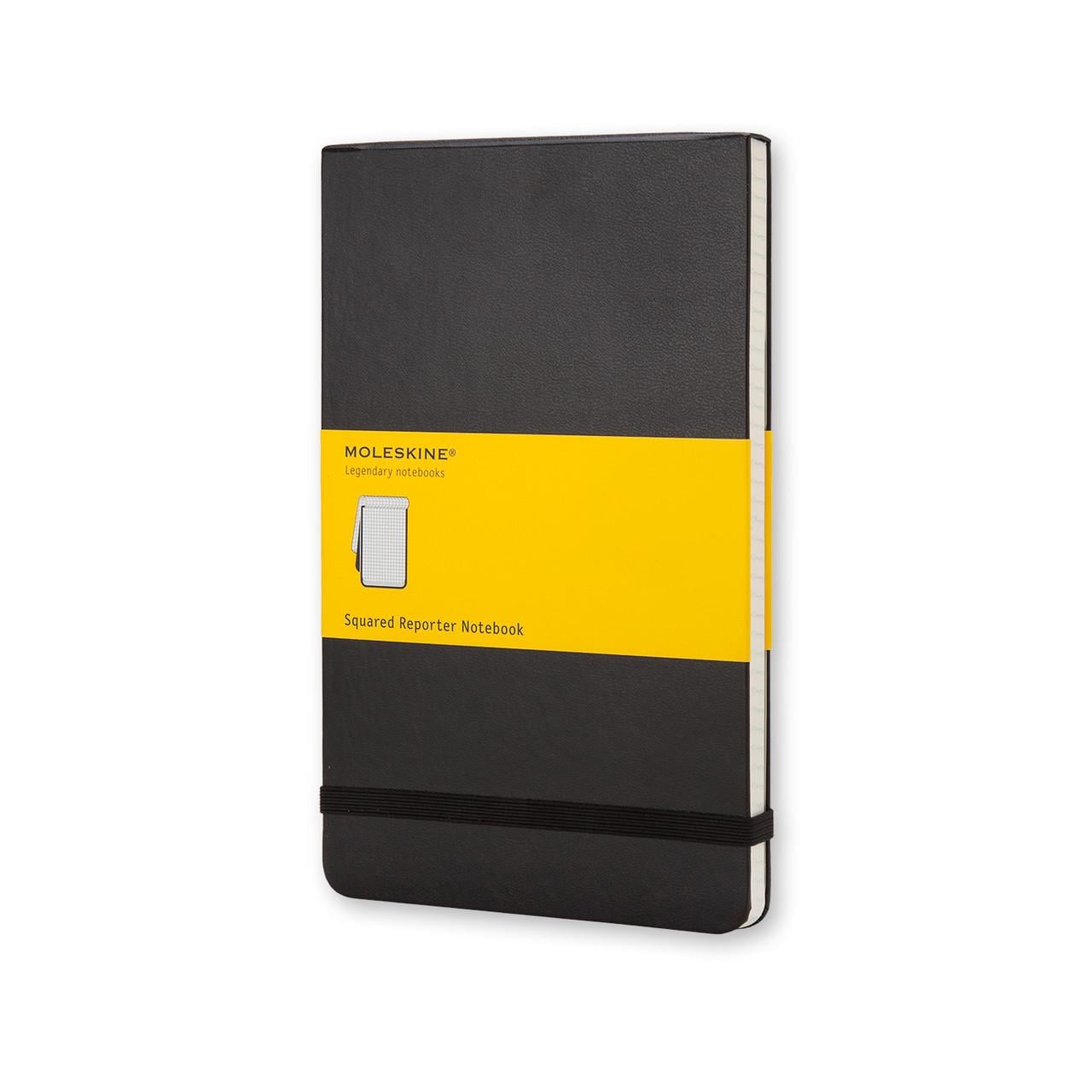 Блокнот Moleskine Classic черный репортер средний 240 страниц в клетку 13х21 см (9788883705526)