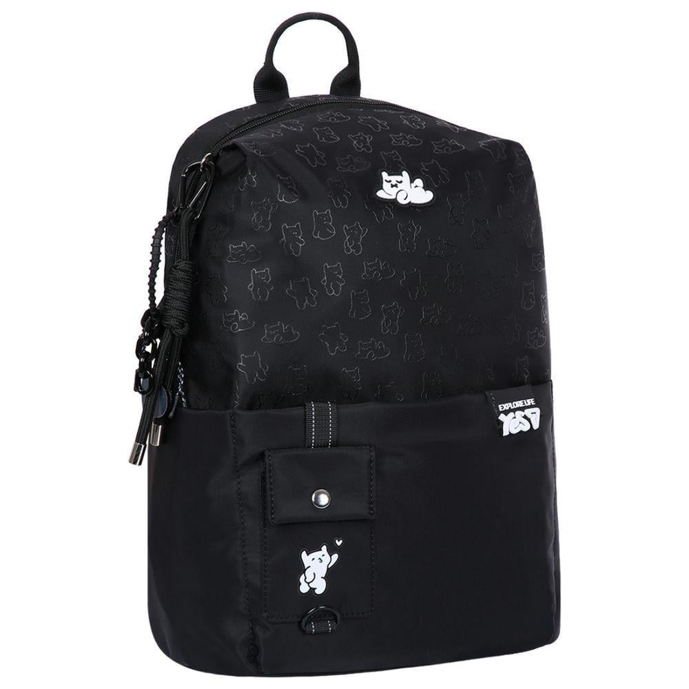 Рюкзак YES Lazy Cat 40x27x14 см 15,1л Черный (550315)
