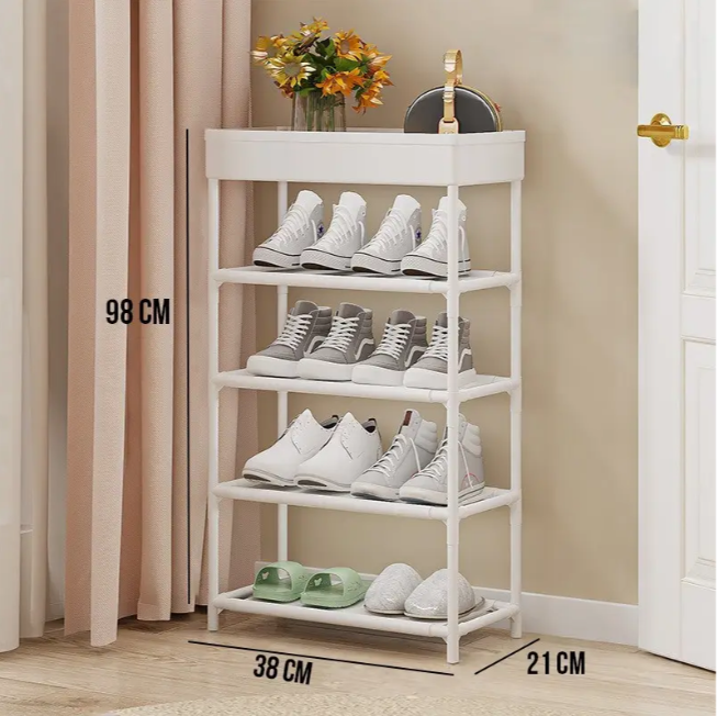 Полка для обуви 5 секций Белый (10330) - фото 4