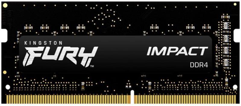 Оперативная память Kingston Fury Impact DDR4 SO-DIMM 16GB/2666 (KF426S15IB1/16)