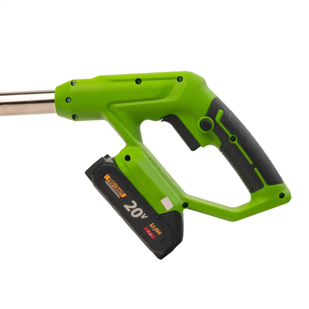 Коса аккумуляторная ProCraft PTA24 с 2 аккумуляторами и зарядным устройством с 3 насадками - фото 7 Коса аккумуляторная ProCraft PTA24 с 2 аккумуляторами и зарядным устройством с 3 насадками - фото 7