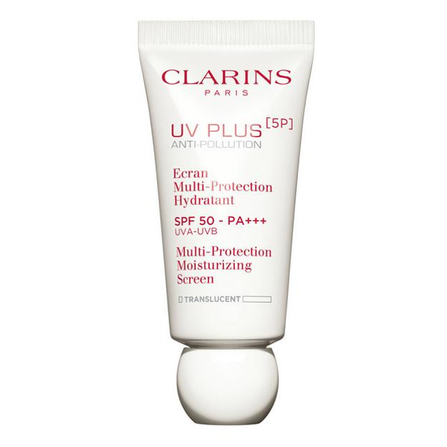 Флюид-экран для лица защитный CLARINS UV Plus Anti-Pollution Suncreen Multi-Protection Broad Spectrum SPF 50 30 мл