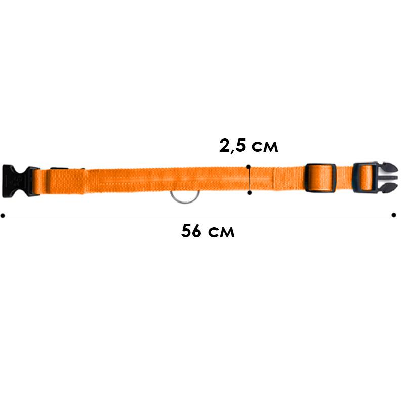 Ошейник светодиодный Lesko XL Orange (2085743994) - фото 5 Ошейник светодиодный Lesko XL Orange (2085743994) - фото 5