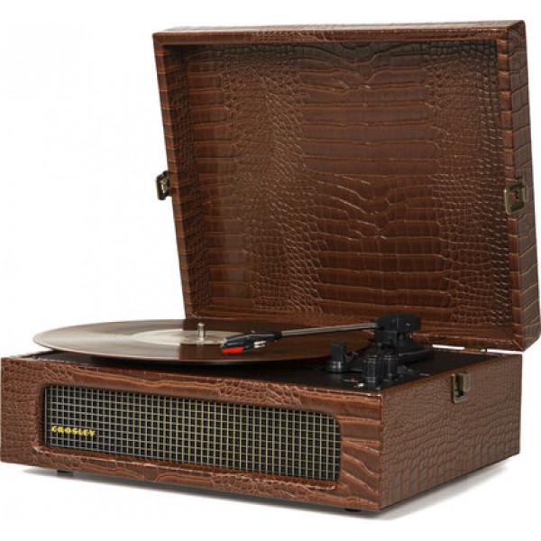 Грамофон Crosley Voyager Bluetooth OUT Brown Croc (151456) - фото 3