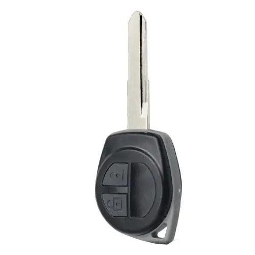 Корпус-заготовка для ключа зажигания Suzuki Grand Vitara/Swift 2 кнопки без чипа Black