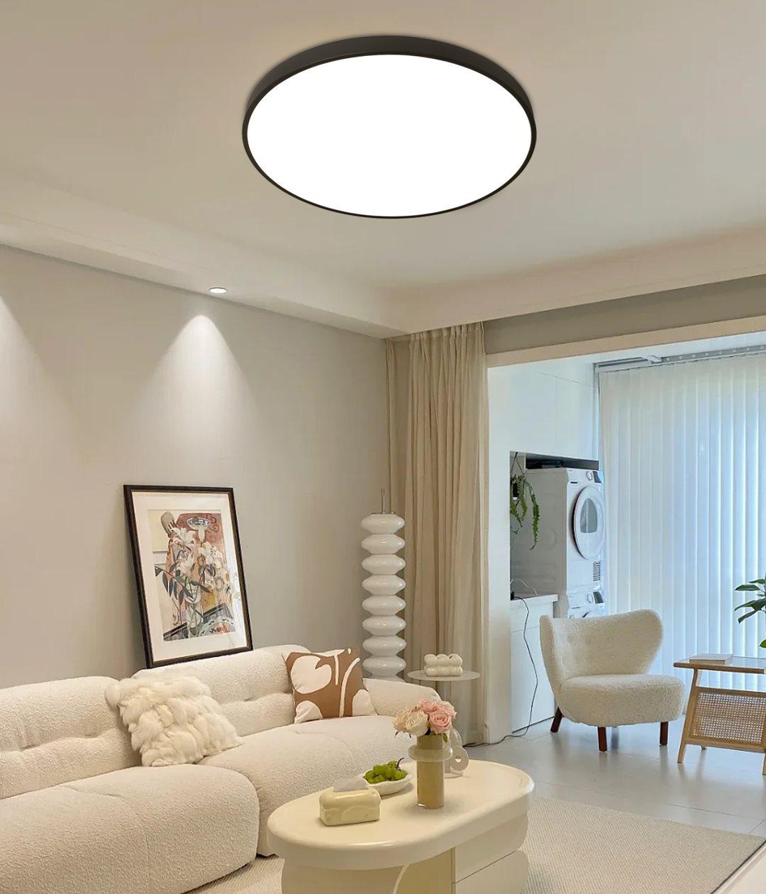 Люстра акриловая светодиодная Valeso V LM588 WT+BK