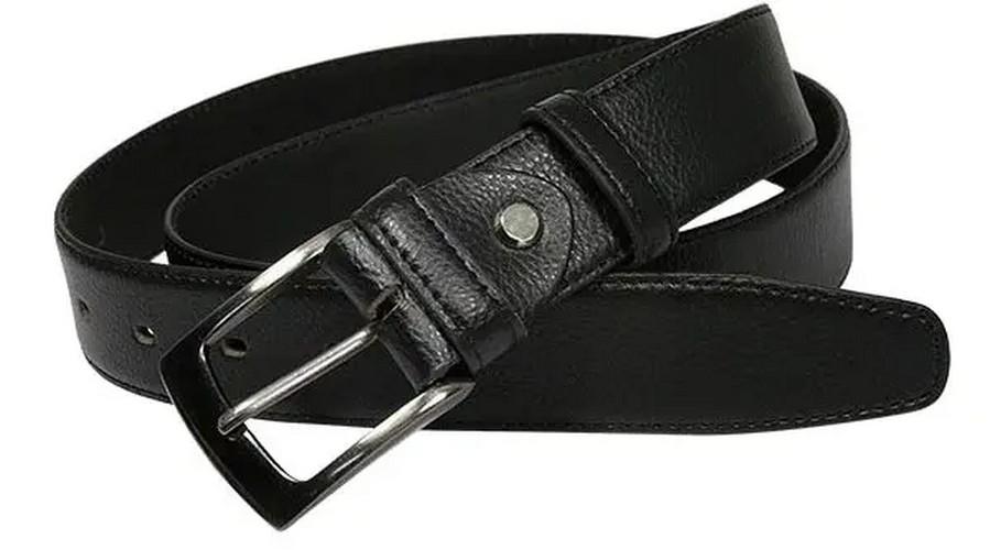 Ремінь шкіряний чоловічий Always Wild 3,4 см Чорний (super706_PWN01ARS)