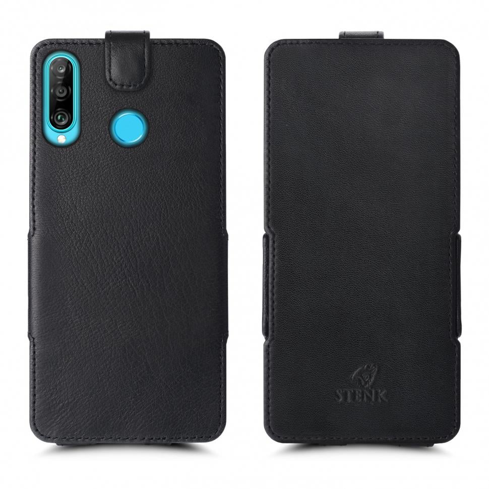 Чехол флип Stenk Prime для Huawei P30 Lite Черный (63534)