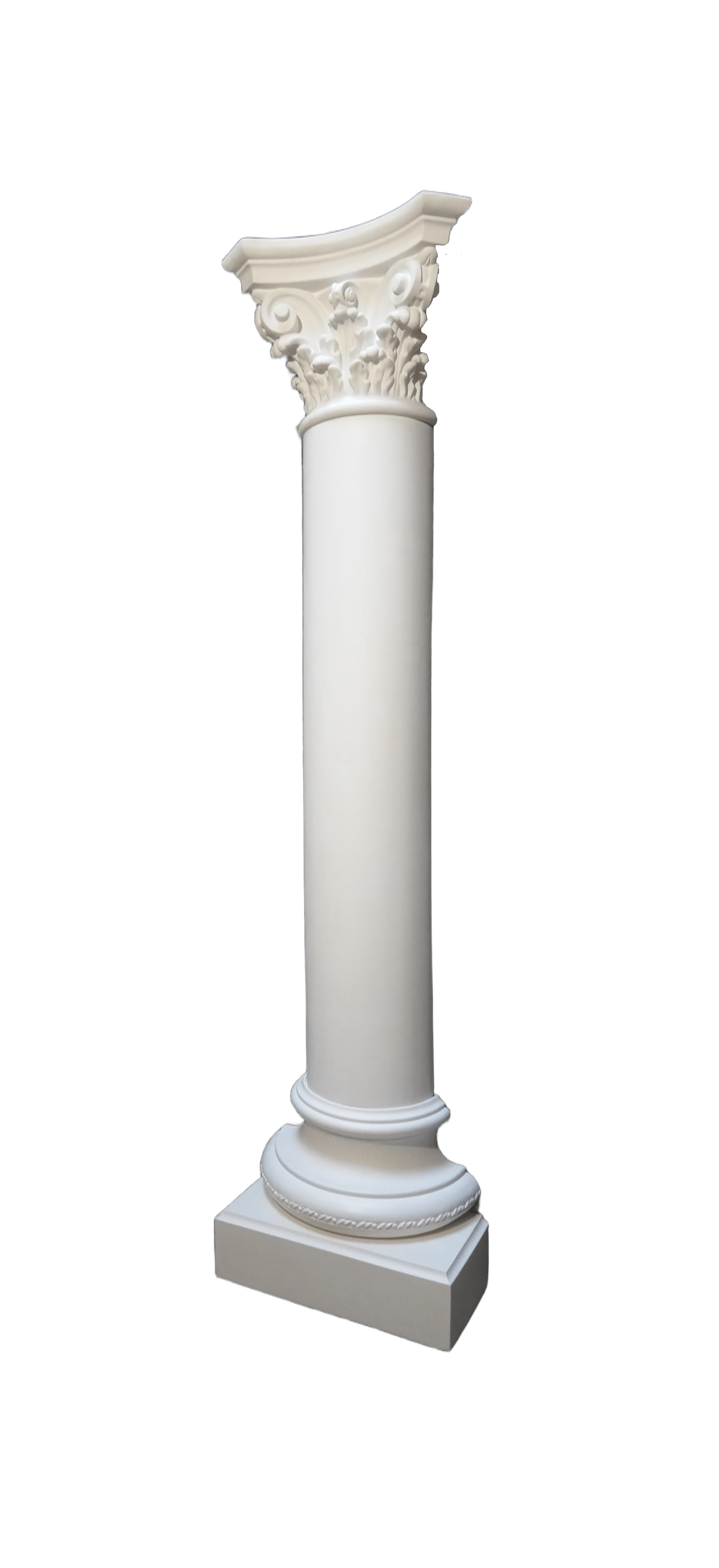 Колонна гипсовая полукруглая d 20 см (25489335)