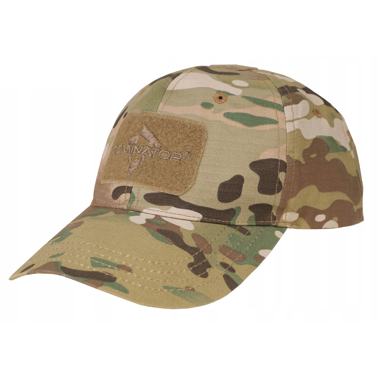 Кепка тактическая Dominator Rip-Stop с велкро панелями под патчи и вентиляцией M Мультикам (96)