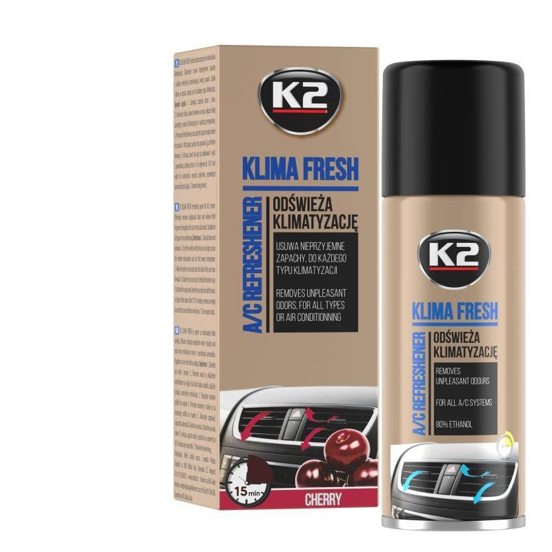 Очищувач системи кондиціонування K2 Klima Fresh Вишня 150 мл