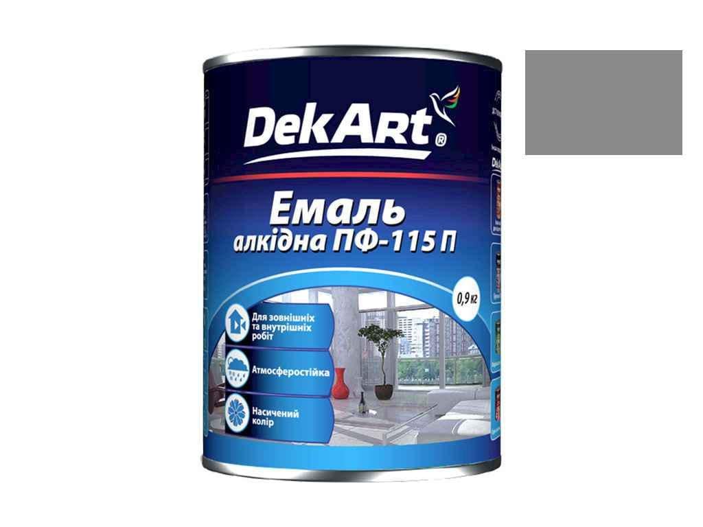 Емаль алкідна ПФ-115 DekArt 900 г Світло-сірий (483435)