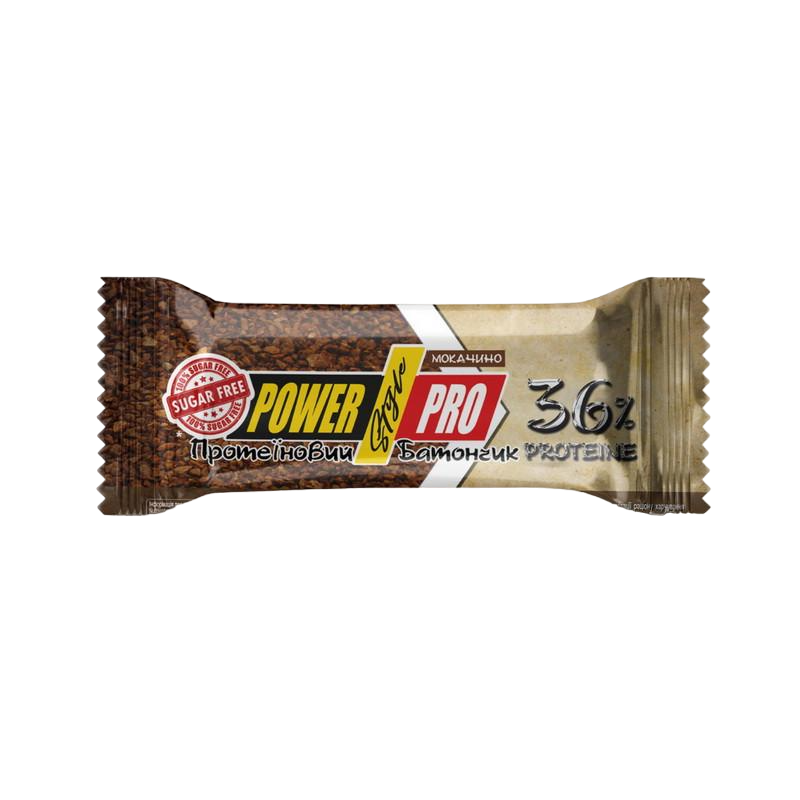 Протеиновый батончик Power Pro 36% Sugar Free 60 г Моккачино (21343-01)