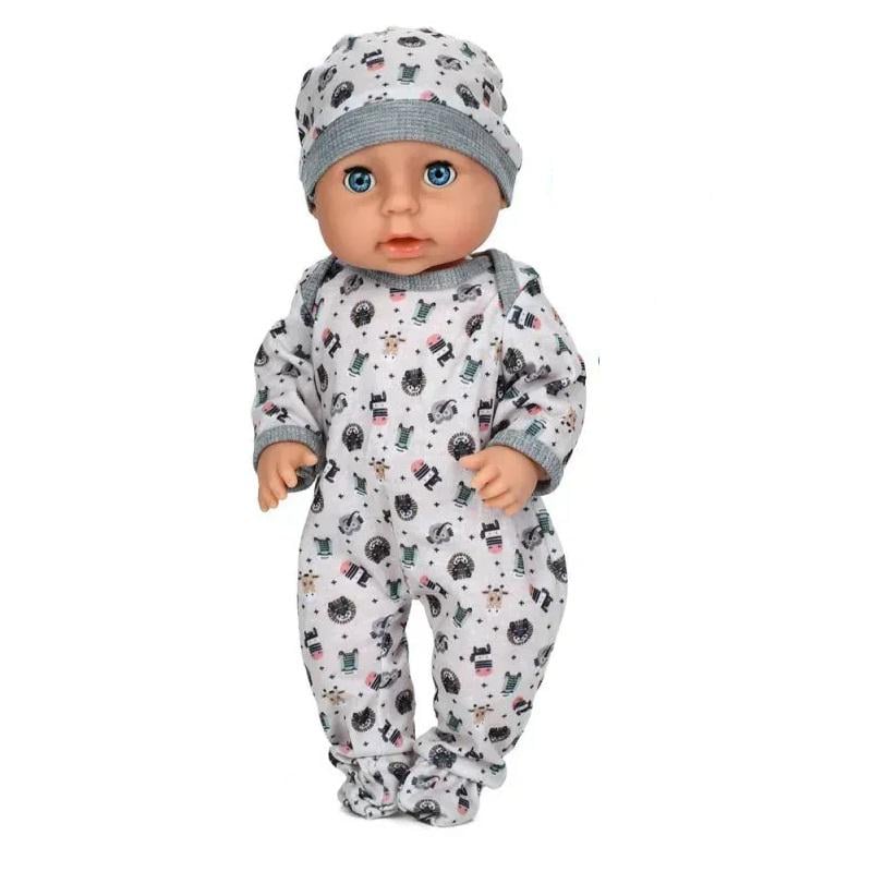 Кукла функциональная Диво Маля в пижамке с мордочками животных с аксессуарами из пластика 40 см Белый (150-98-YL2540F-D-DM-UA) Кукла функциональная Диво Маля в пижамке с мордочками животных с аксессуарами из пластика 40 см Белый (150-98-YL2540F-D-DM-UA)