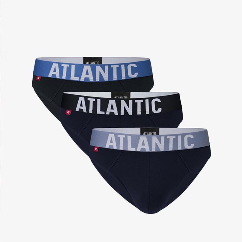 Труси чоловічі спорт Atlantic S 3 шт. Gra (3SMP 003)
