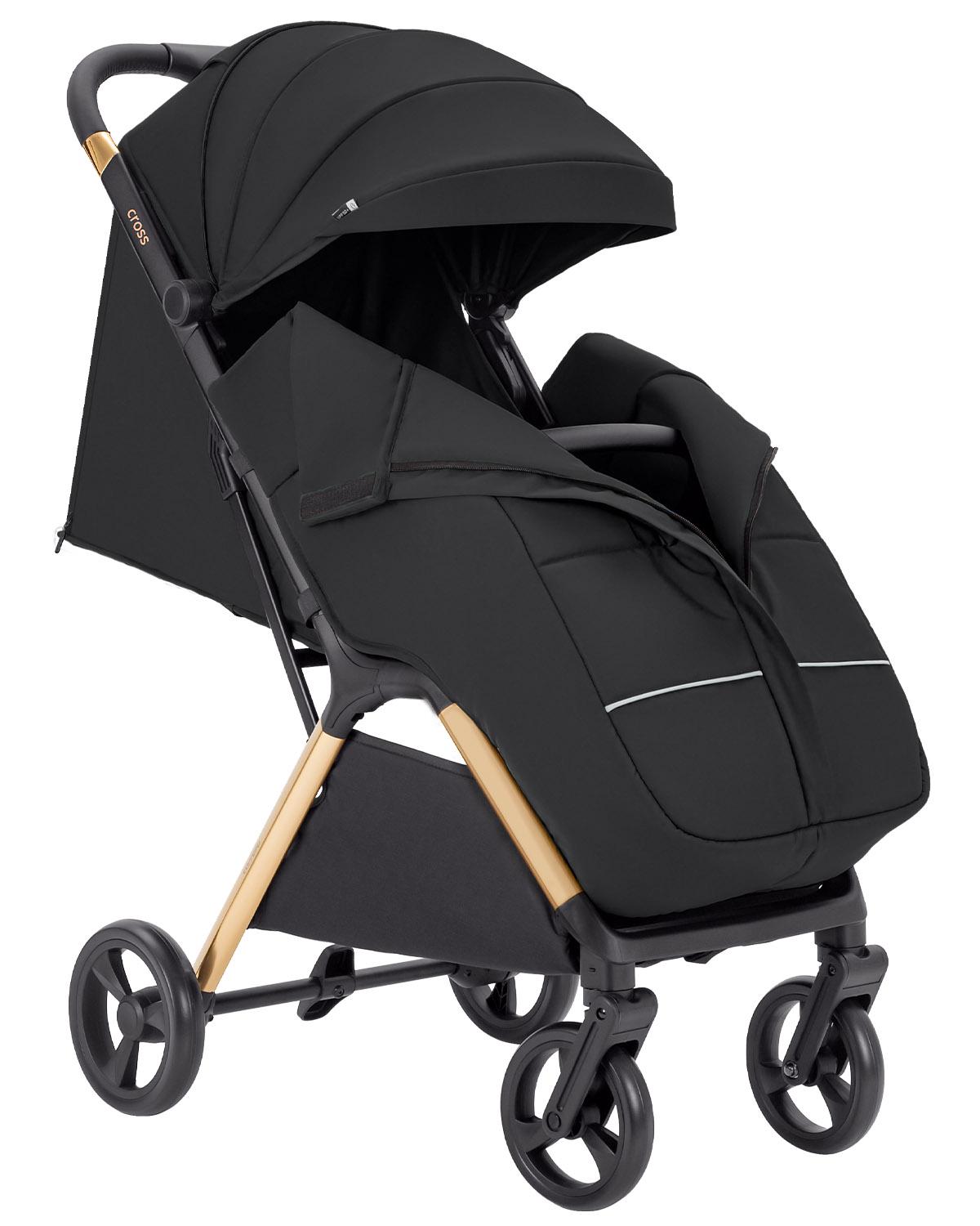 Коляска-книжка Carrello Cross Raven Black (CRL-5523) - фото 1 Коляска-книжка Carrello Cross Raven Black (CRL-5523) - фото 1