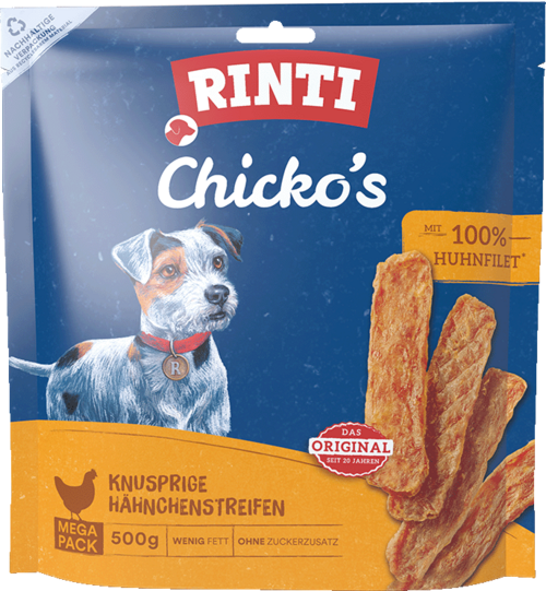 Лакомство жевательное для собак Rinti с курицей 500 г (32621811)