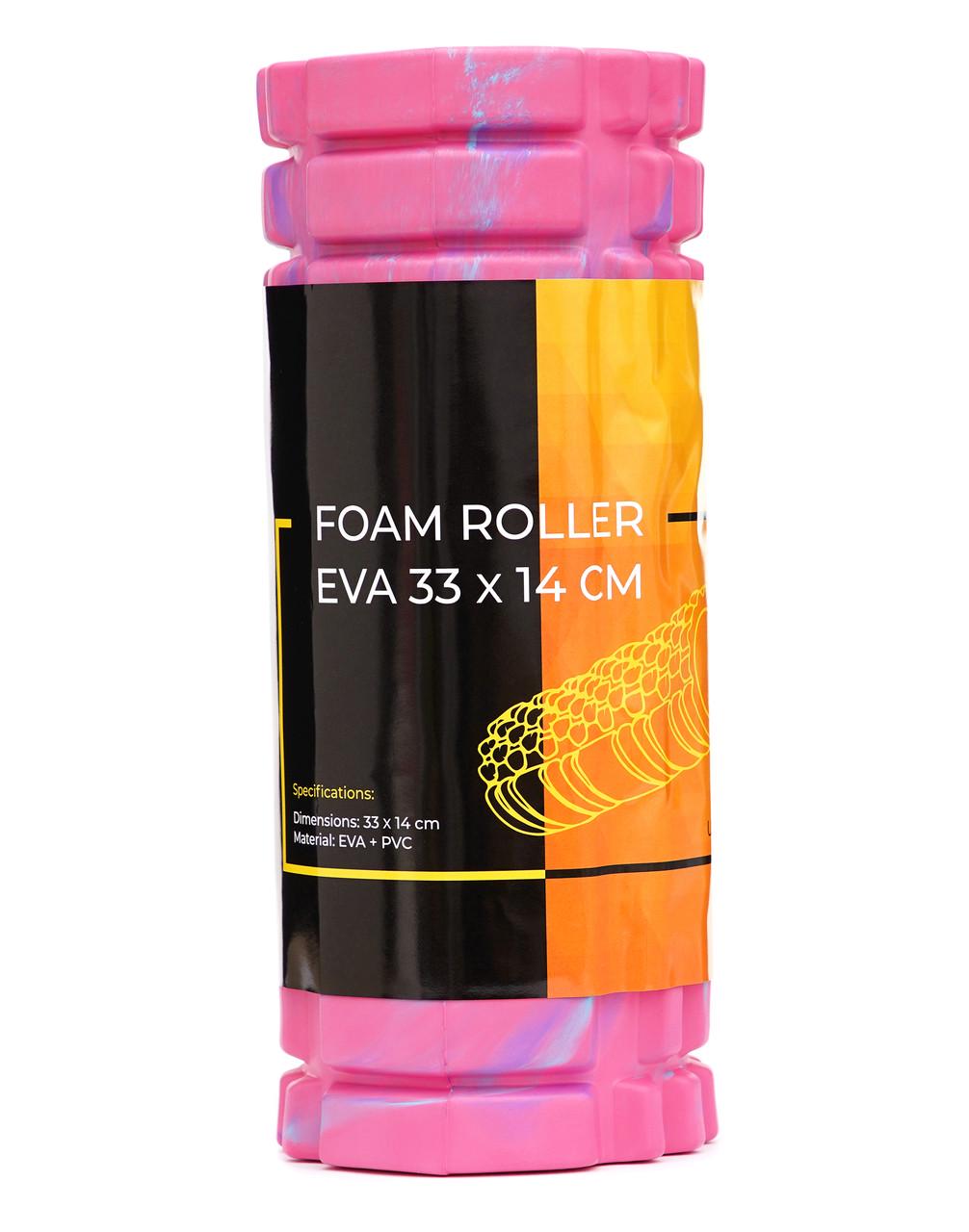 Массажный ролик Cornix EVA Marble Design 33x14 см XR-0346 (2375572245) - фото 5 Массажный ролик Cornix EVA Marble Design 33x14 см XR-0346 (2375572245) - фото 5