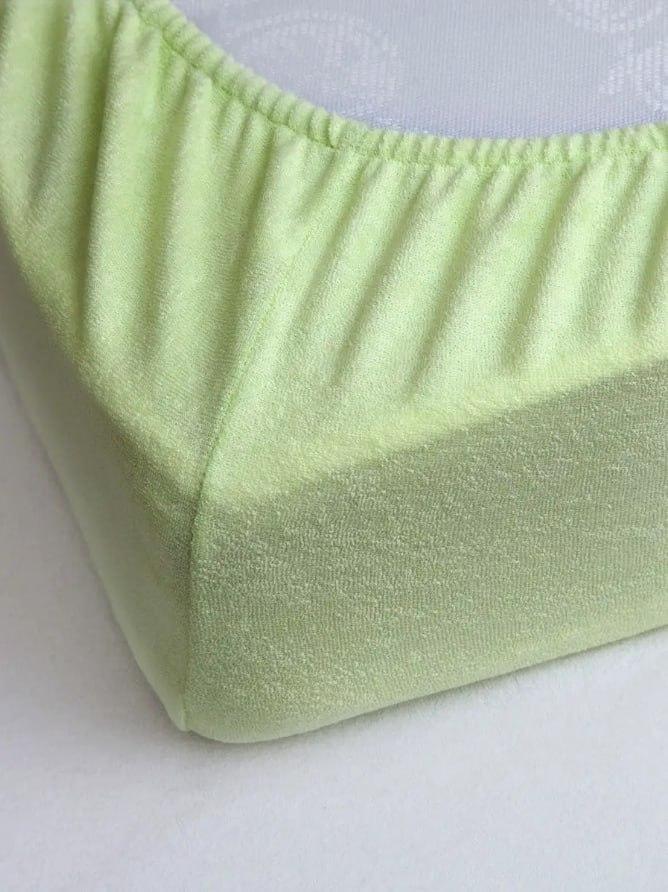 Простирадло махрове з 2 наволочками євро 200х230 см Салатовий (2226779714) - фото 3 Простирадло махрове з 2 наволочками євро 200х230 см Салатовий (2226779714) - фото 3