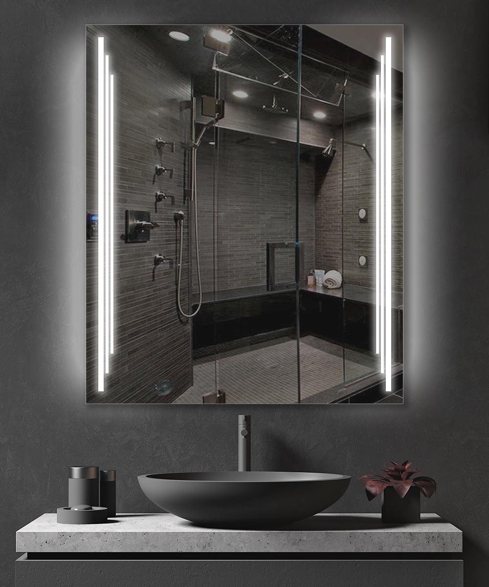 Зеркало Dim Dzerkal ARIANO с LED-подсветкой 80х60 см (1412)